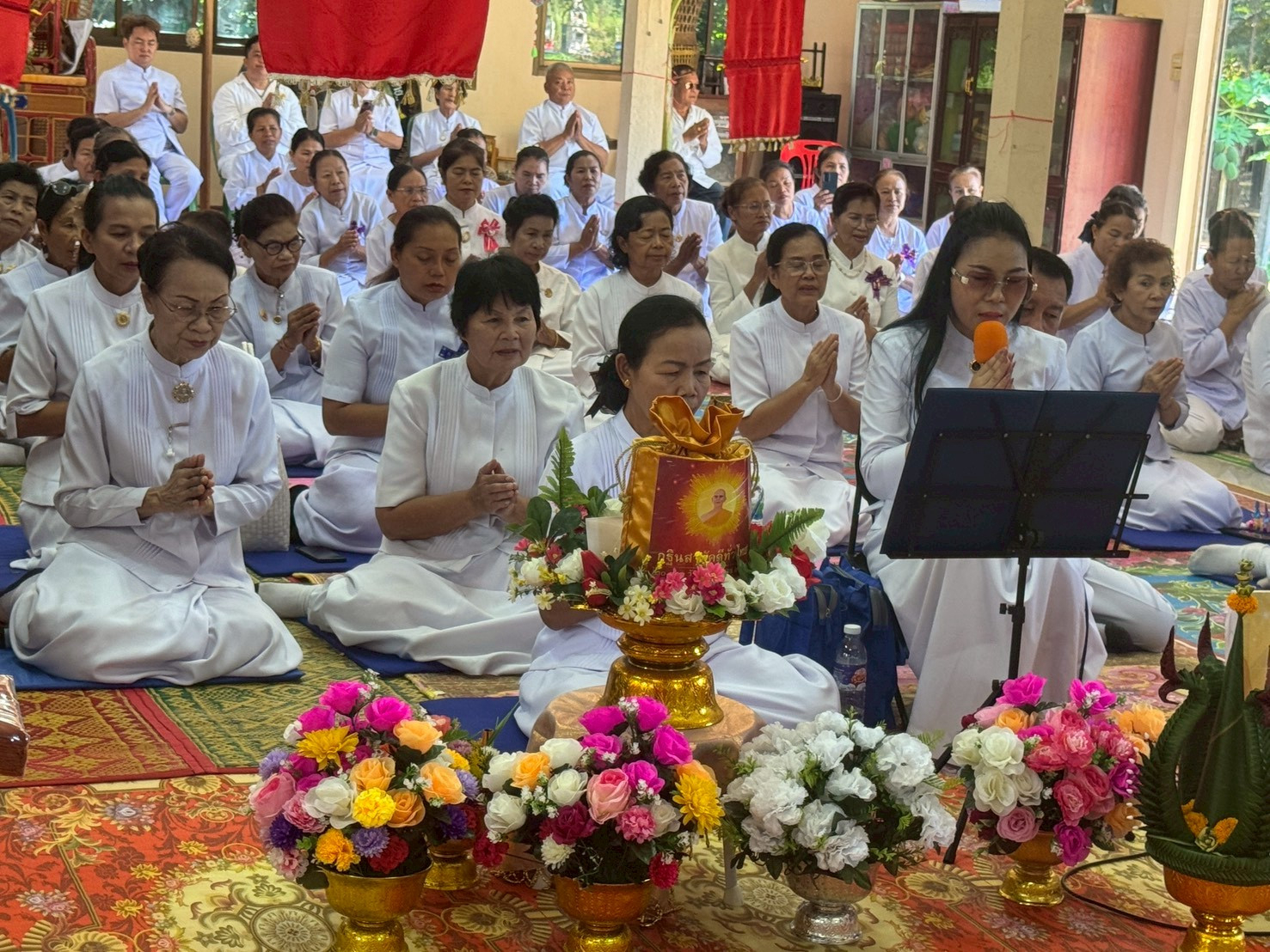 ภาพกล่าวคำถวายกฐินวัดวิชัยโสภาราม