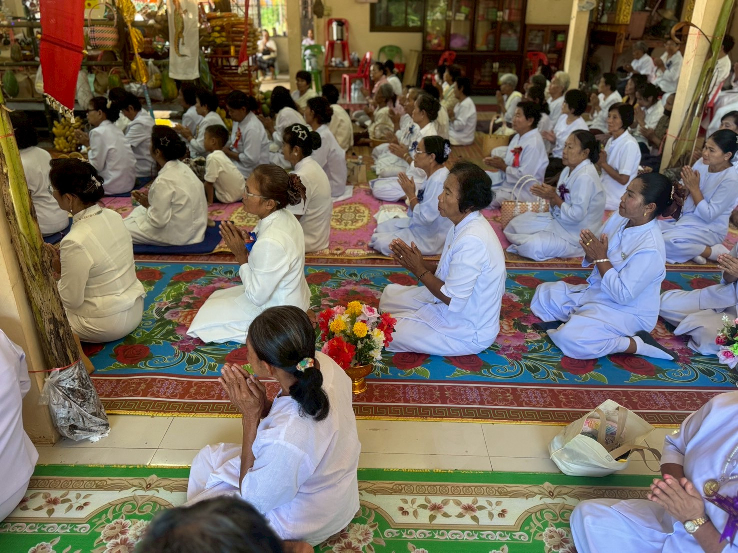 ภาพร่วมพิธีกรรมวัดวิชัยโสภาราม