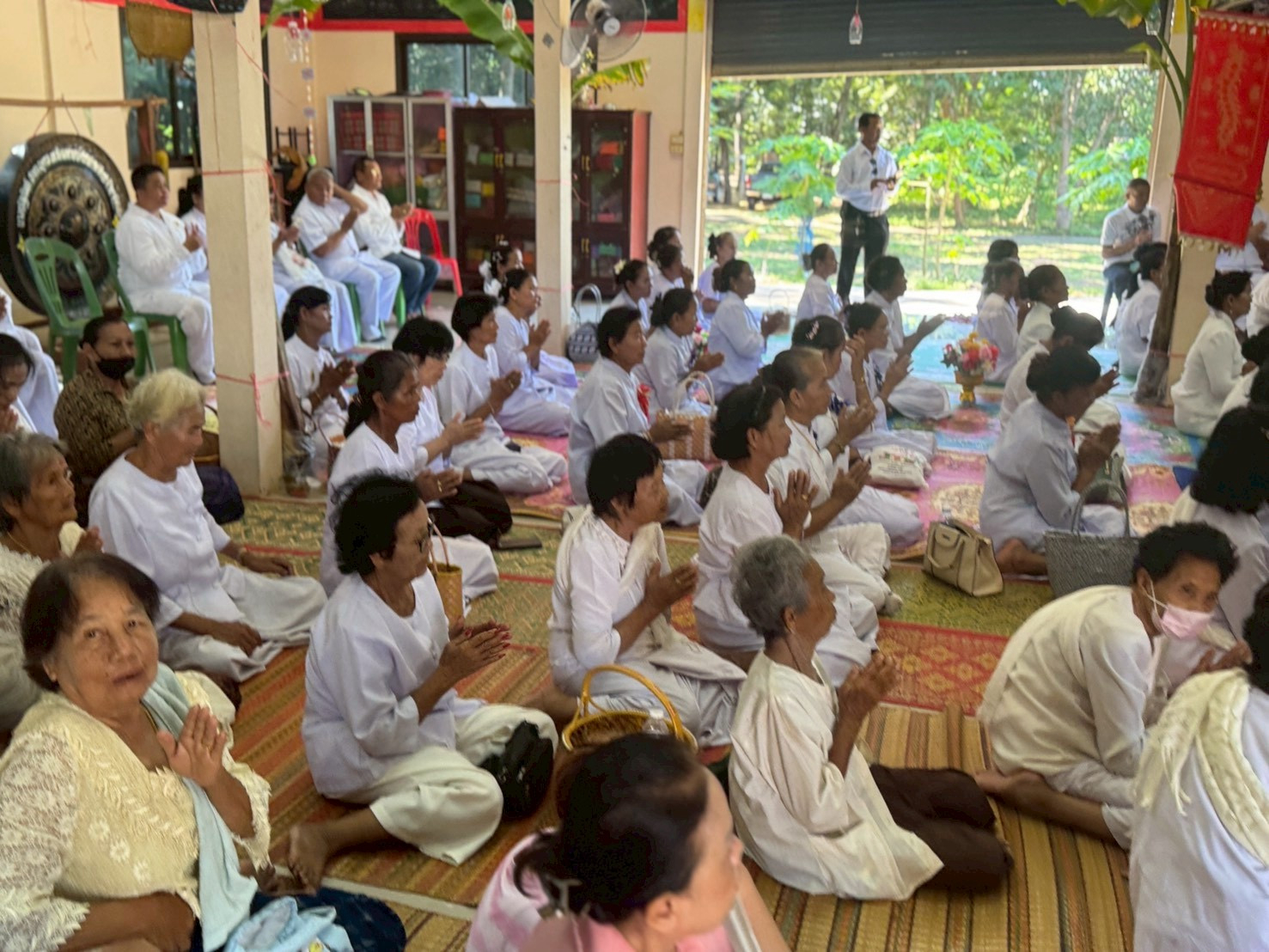 ภาพร่วมพิธีกรรมวัดวิชัยโสภาราม