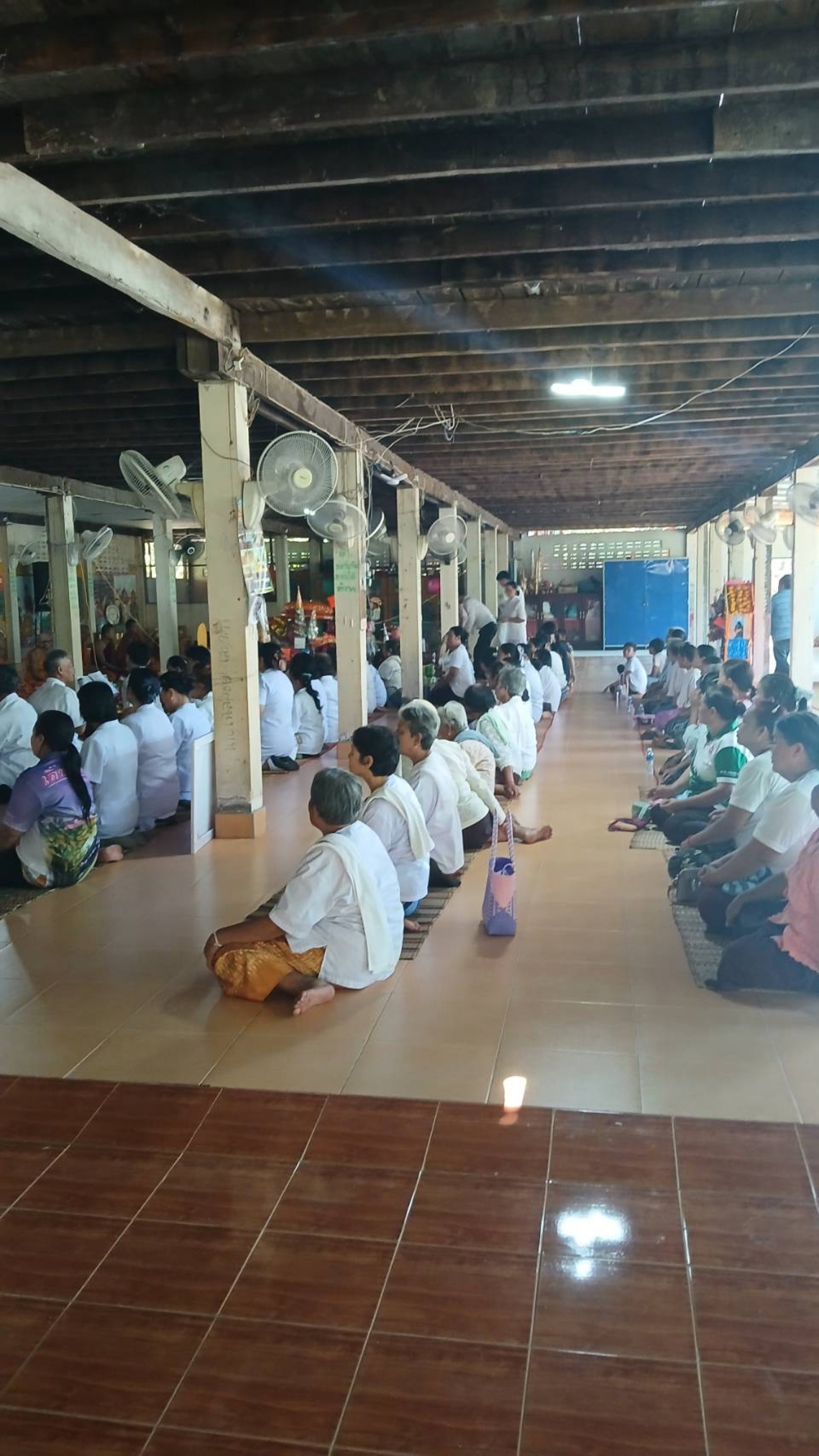 ภาพร่วมพิธีกรรมวัดศรีดาราม