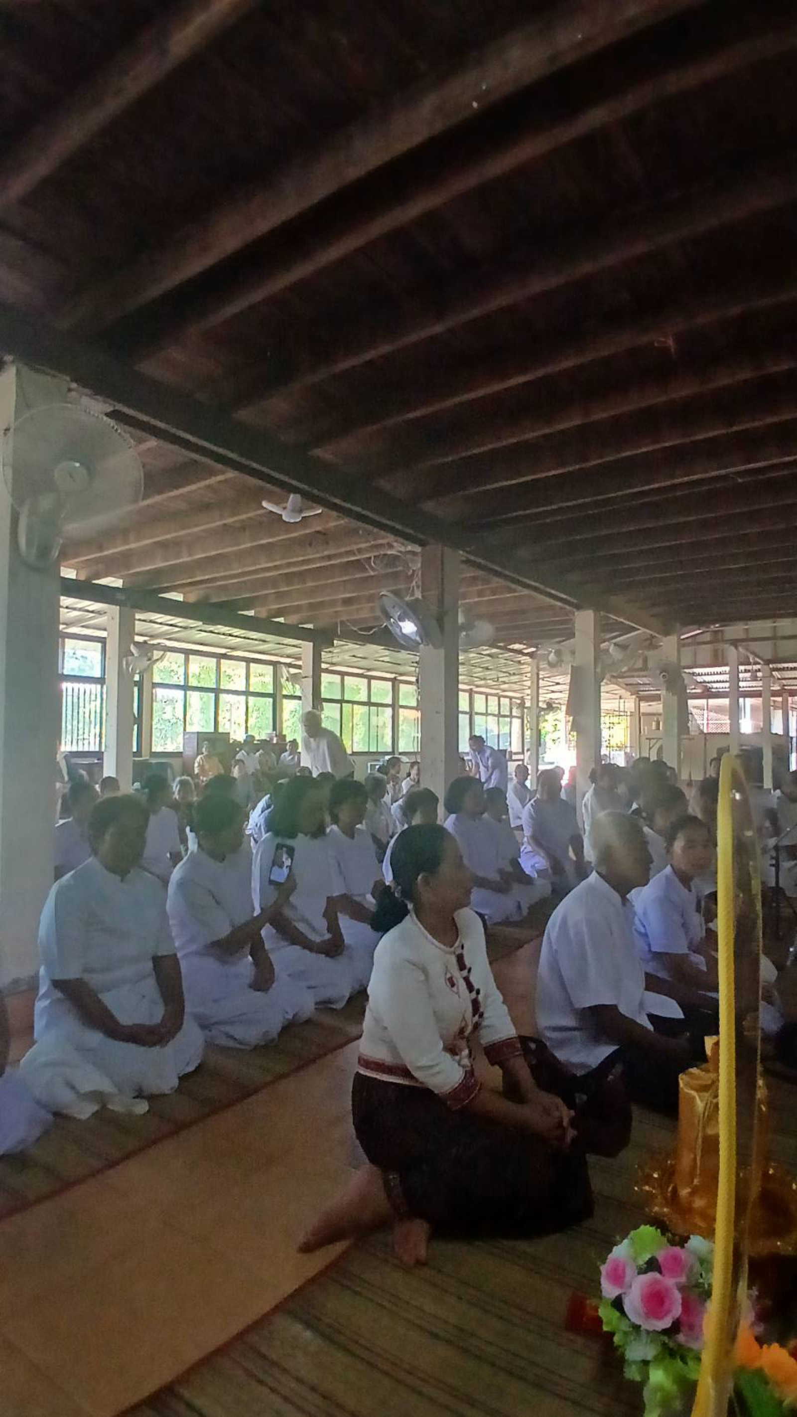 ภาพร่วมพิธีกรรมวัดศรีดาราม