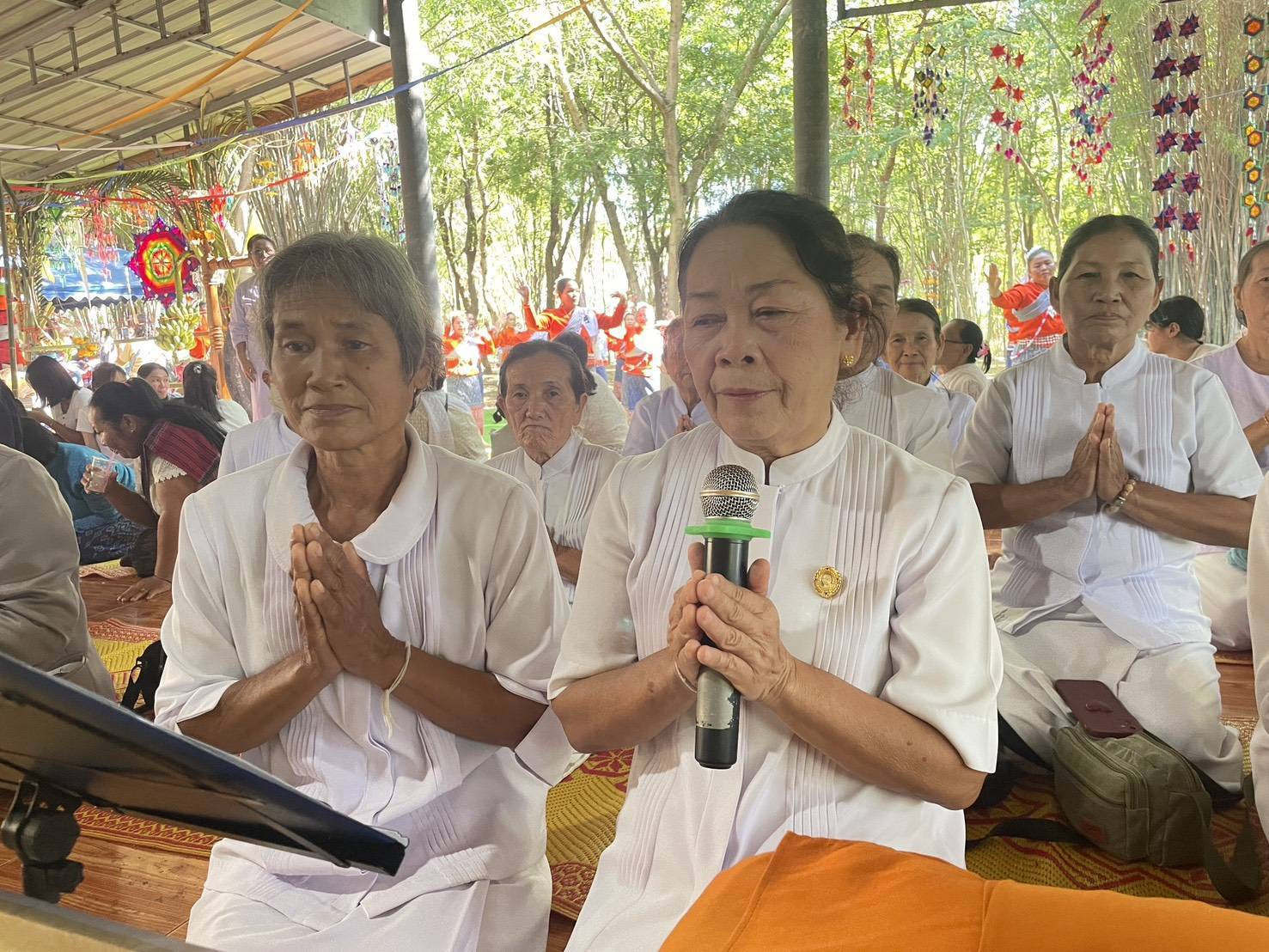 ภาพกล่าวคำถวายกฐินวัดเวฬุวันบรรพต