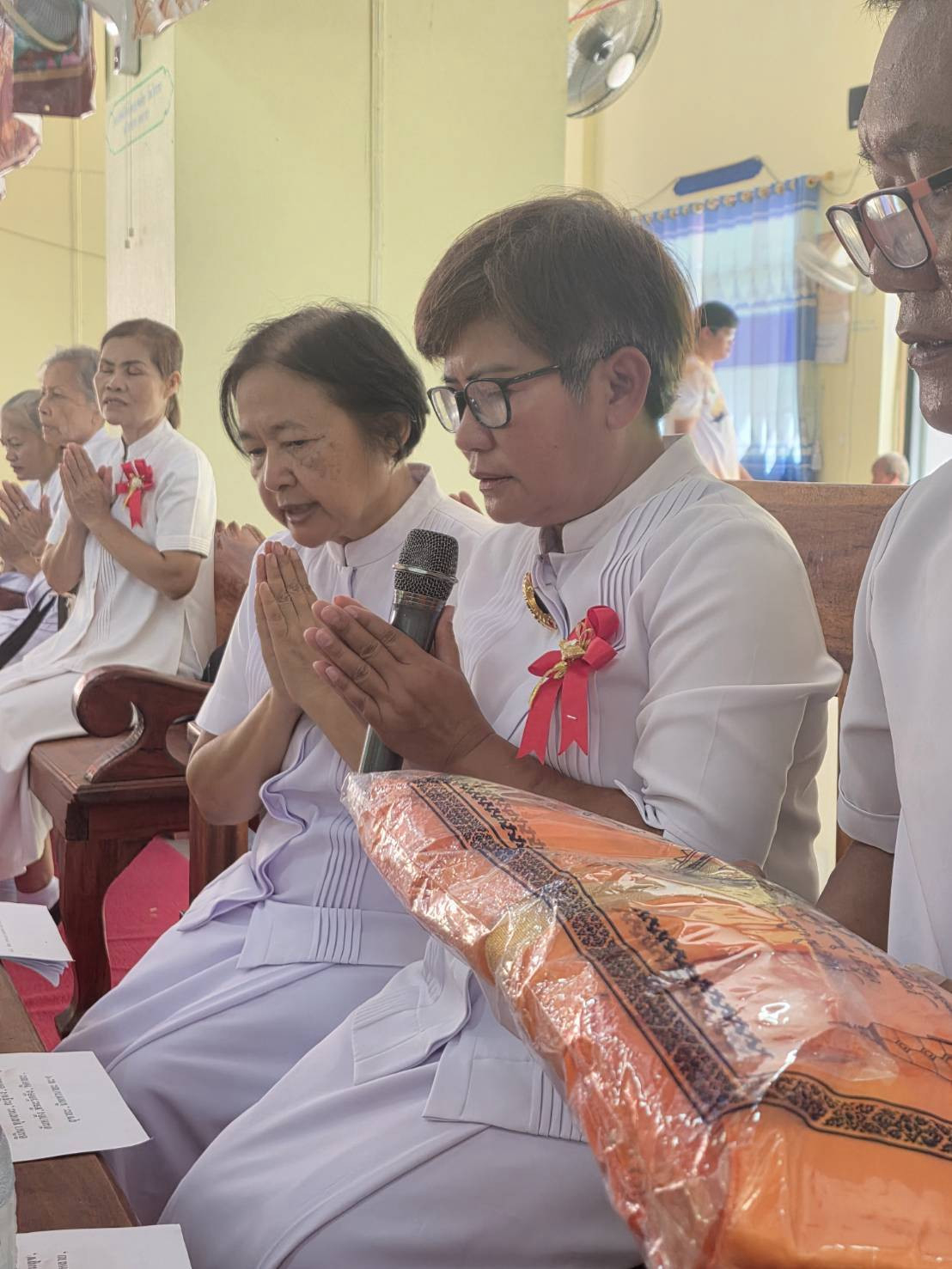 ภาพกล่าวคำถวายกฐินวัดโนนสวรรค์