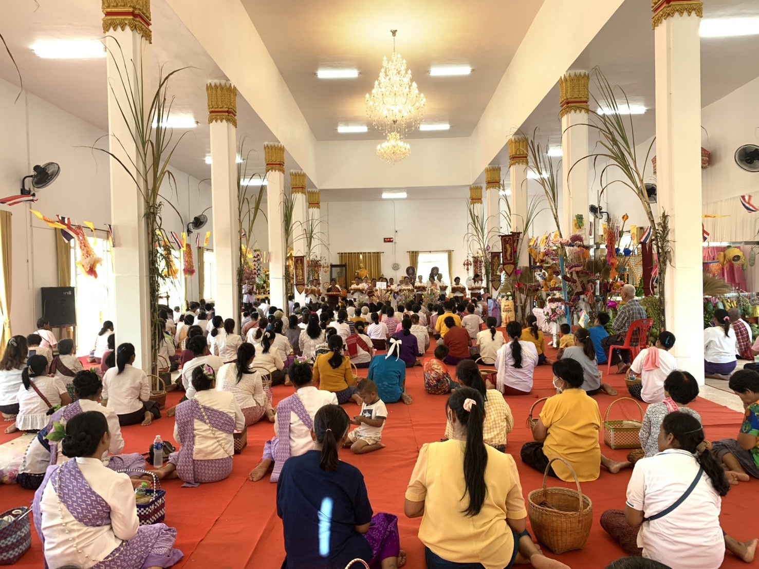 ภาพร่วมพิธีกรรมวัดสะอาดเรืองศรี