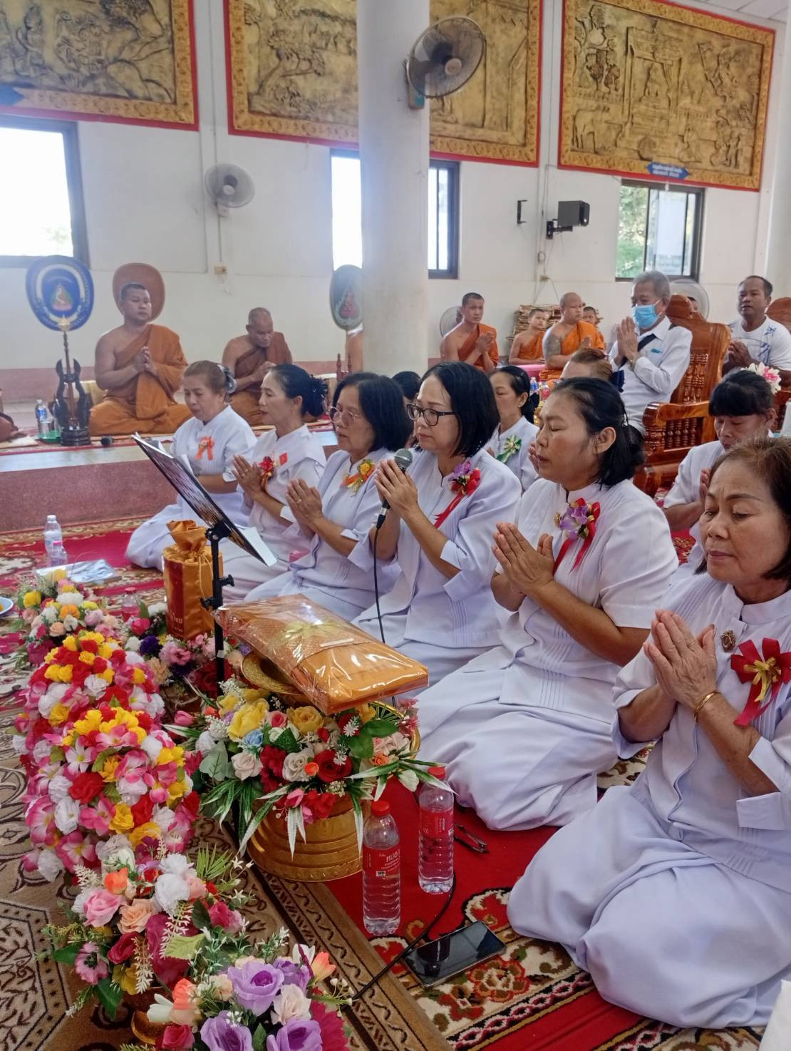 ภาพกล่าวคำถวายกฐินวัดอาสาพัฒนาราม