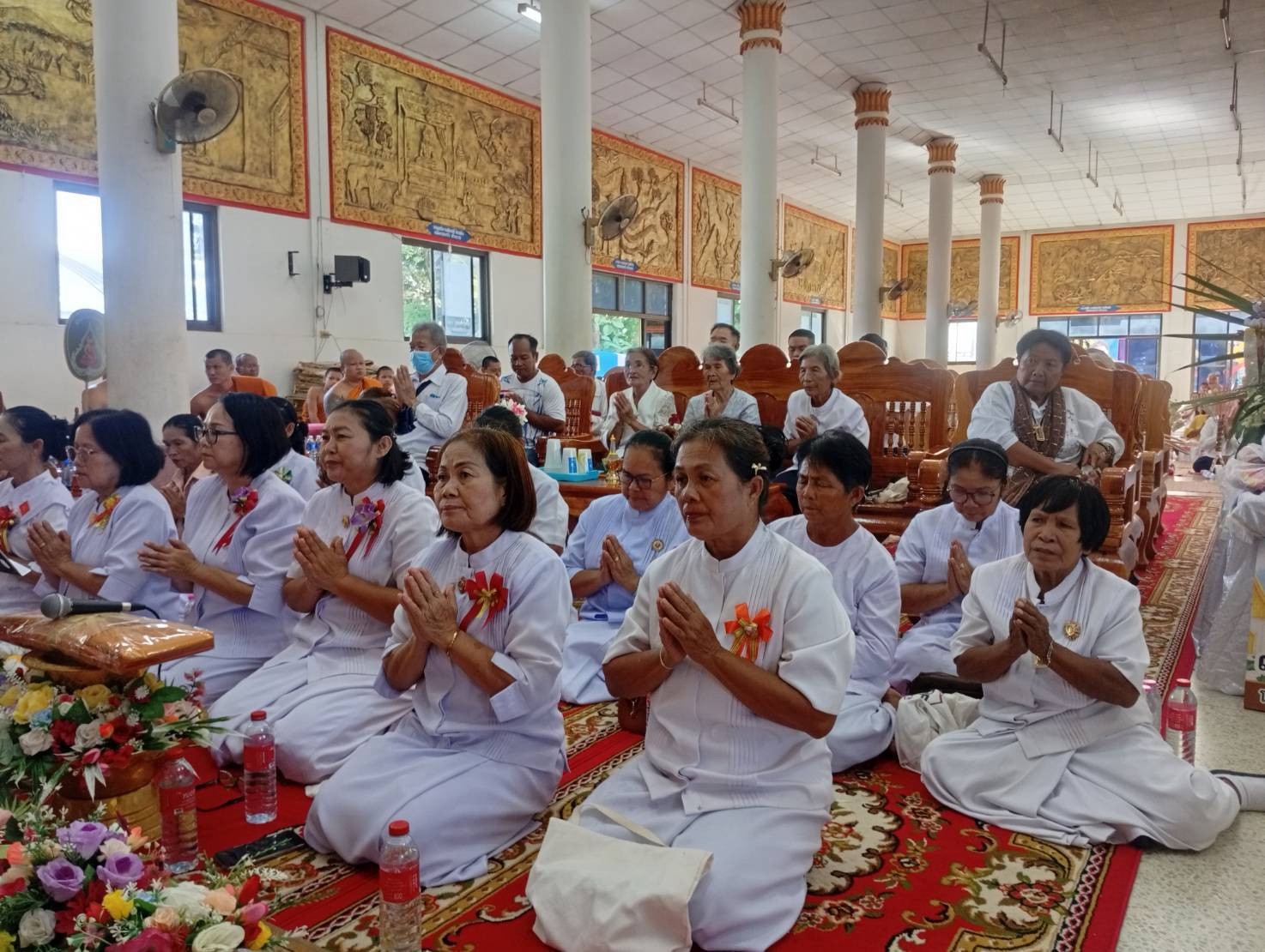ภาพร่วมพิธีกรรมวัดอาสาพัฒนาราม