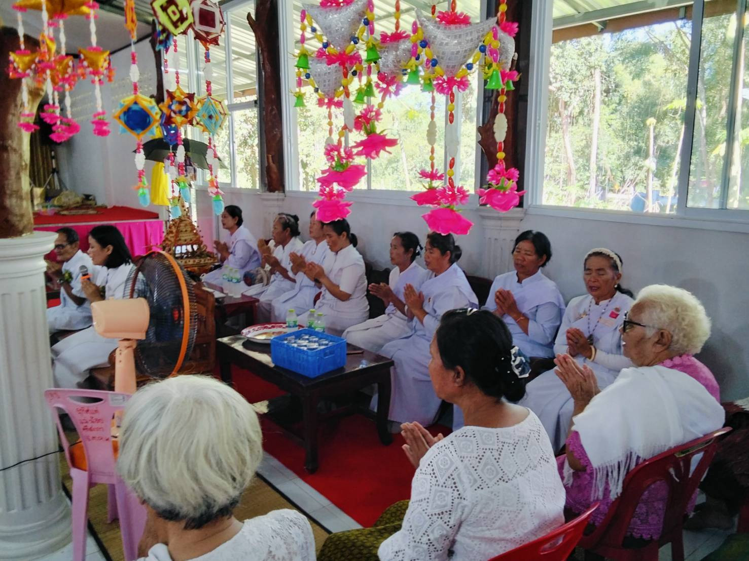 ภาพร่วมพิธีกรรมวัดอรัญญิการาม