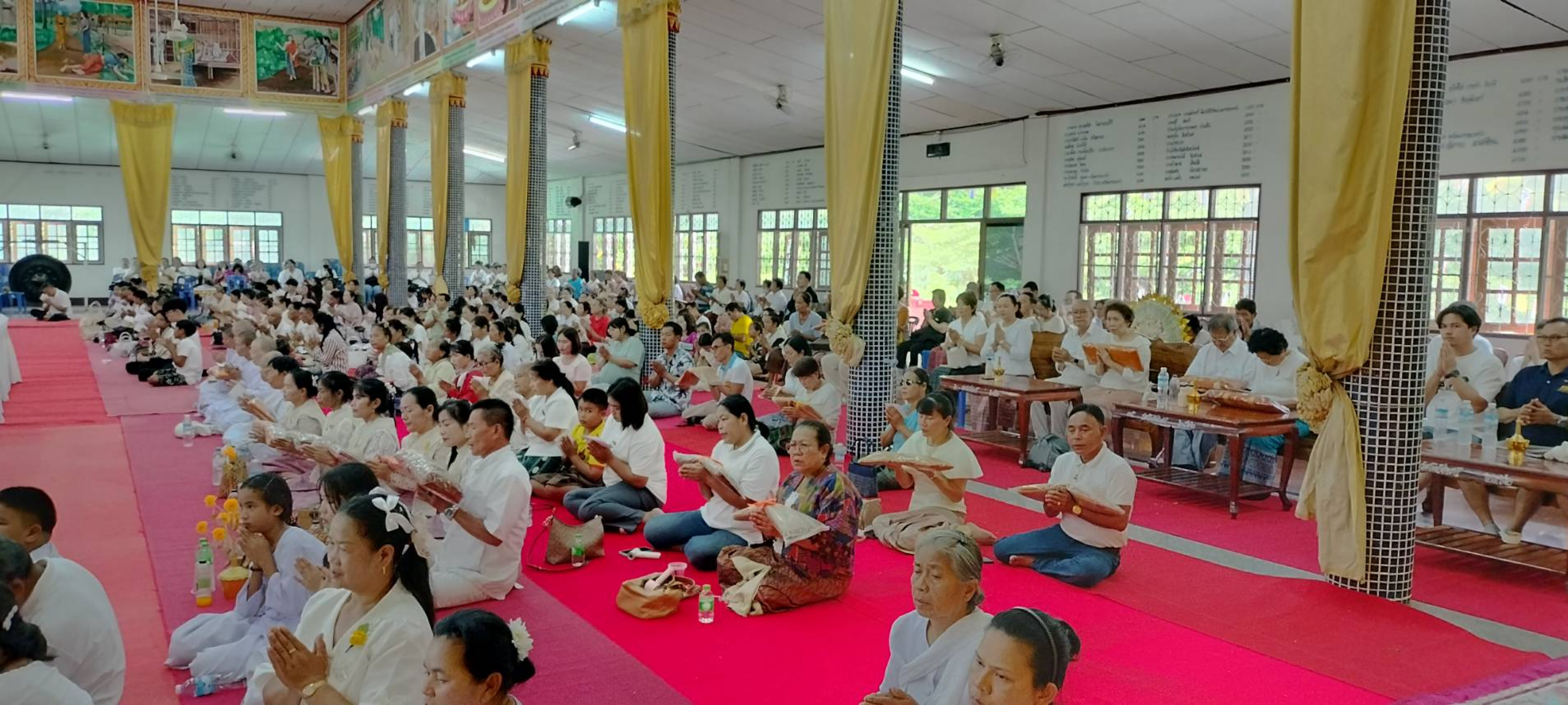 ภาพร่วมพิธีกรรมวัดโพธิ์ชัยศรี (หลวงพ่อนาค)
