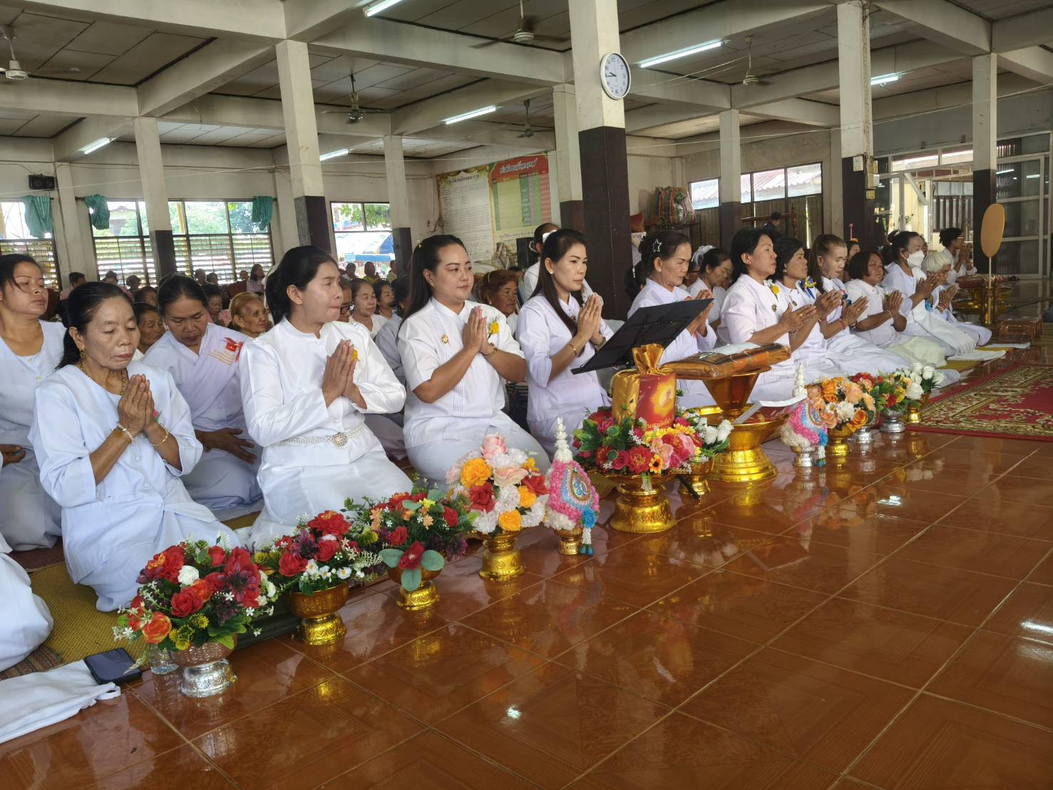 ภาพร่วมพิธีกรรมวัดโคเขตตาราม