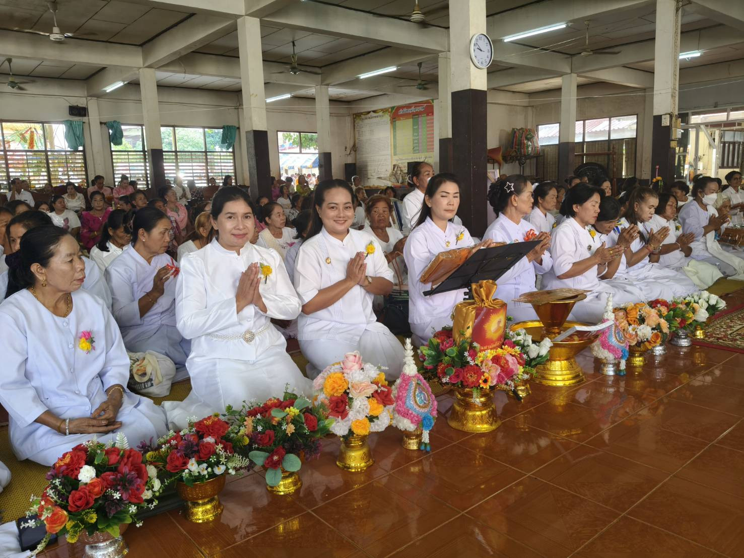 ภาพร่วมพิธีกรรมวัดโคเขตตาราม