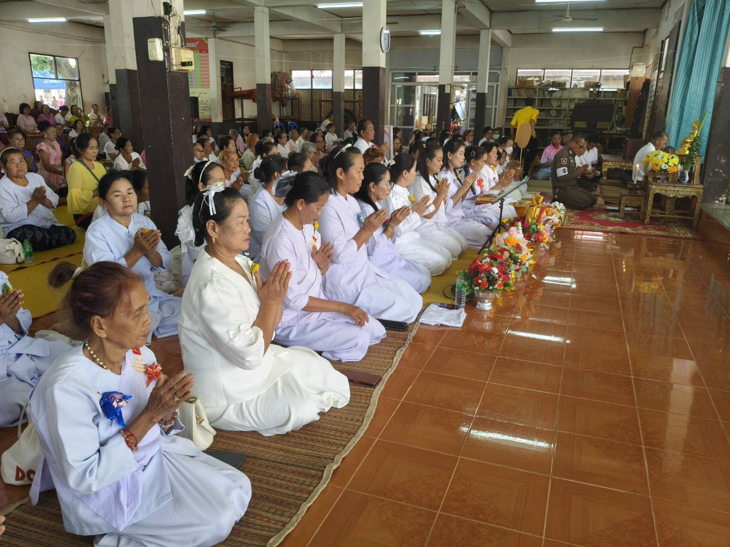 ภาพร่วมพิธีกรรมวัดโคเขตตาราม