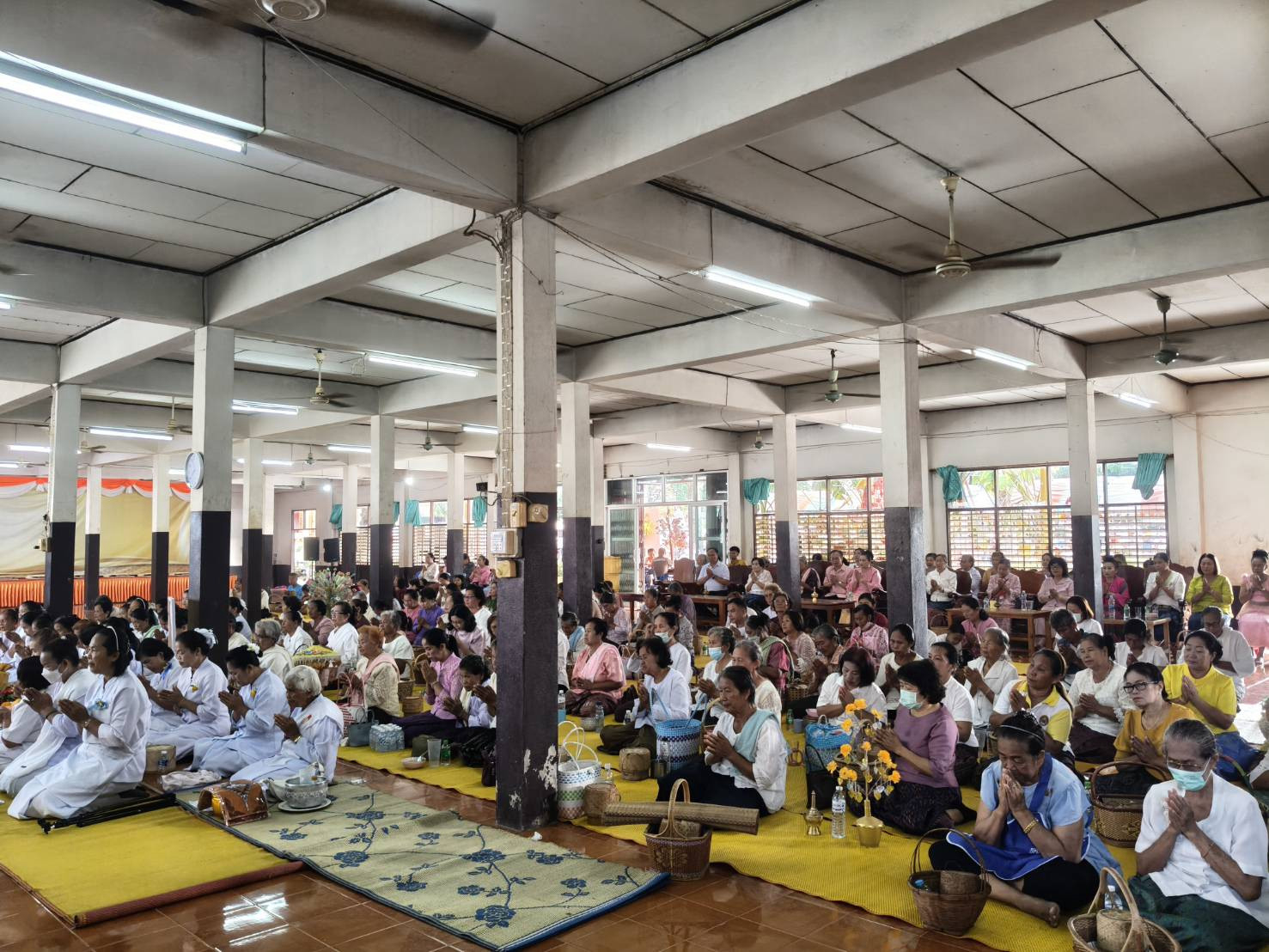 ภาพร่วมพิธีกรรมวัดโคเขตตาราม