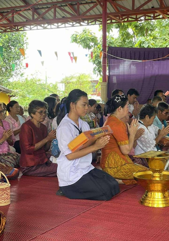 ภาพกล่าวคำถวายกฐินวัดสว่างสุทธาวาส