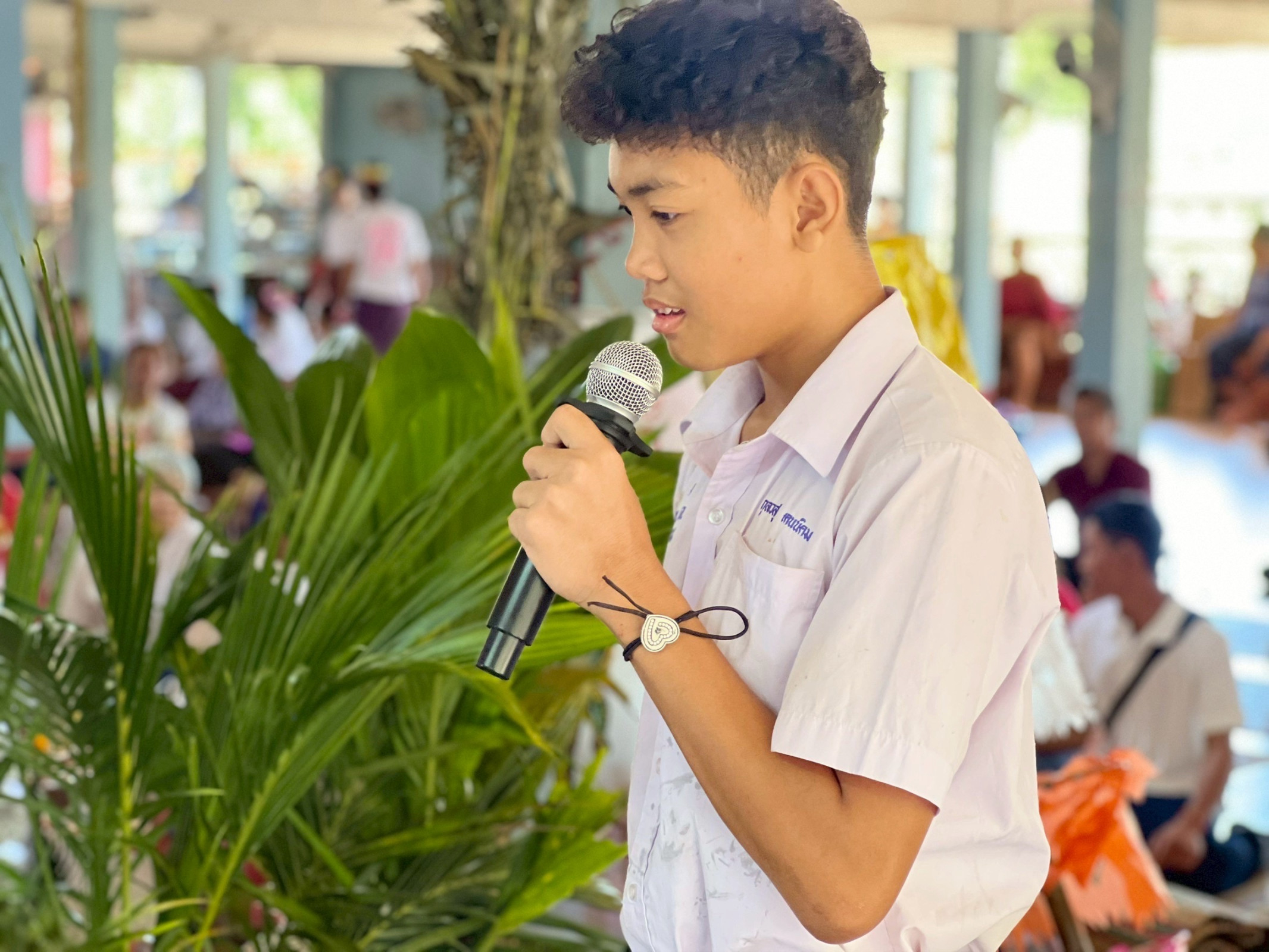 ภาพกล่าวคำถวายกฐินวัดกุดโดธรรมมายิการาม