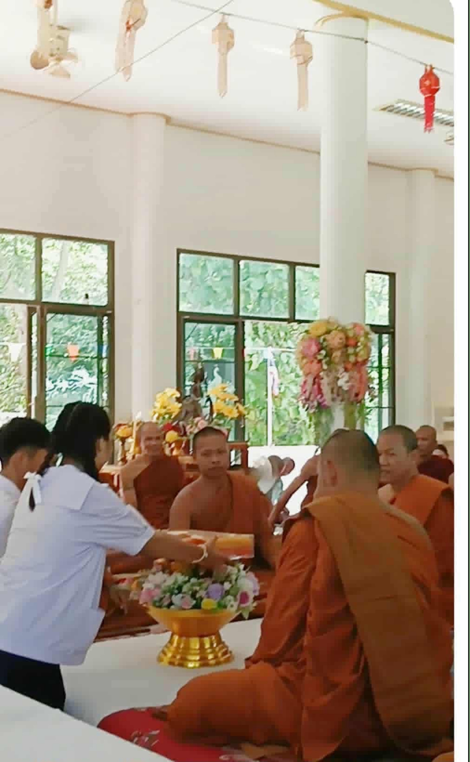 ภาพร่วมพิธีกรรมวัดป่าพอก