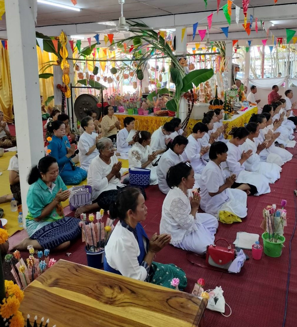 ภาพร่วมพิธีกรรมวัดสมณาพร