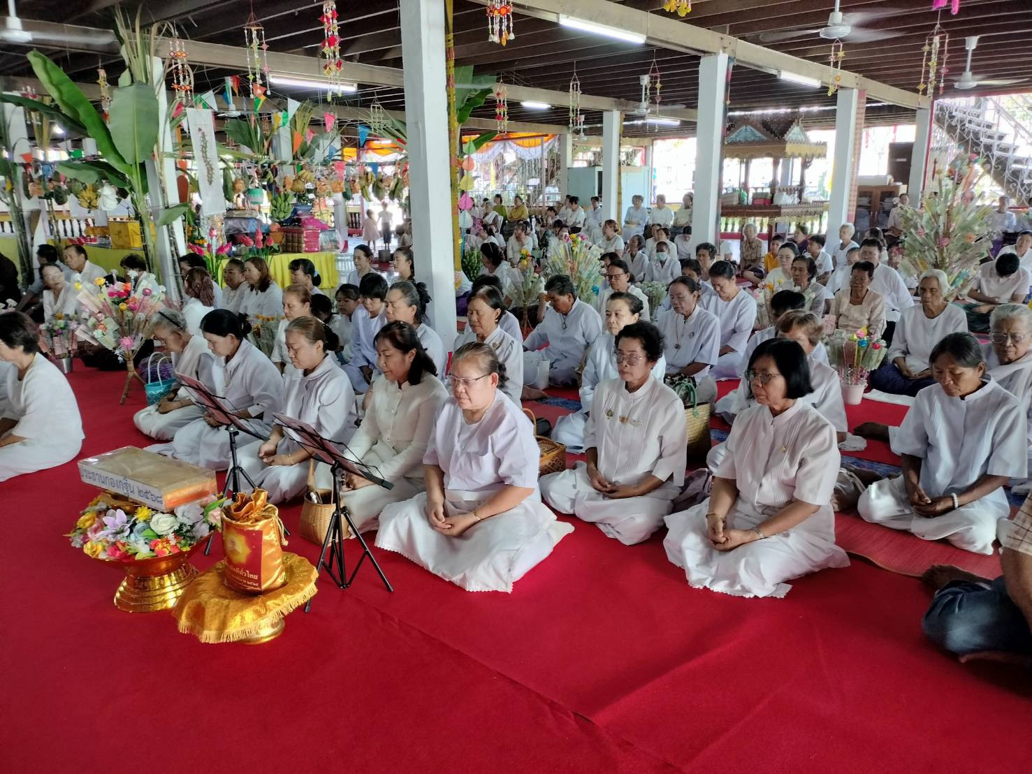 ภาพร่วมพิธีกรรมวัดสมณาพร