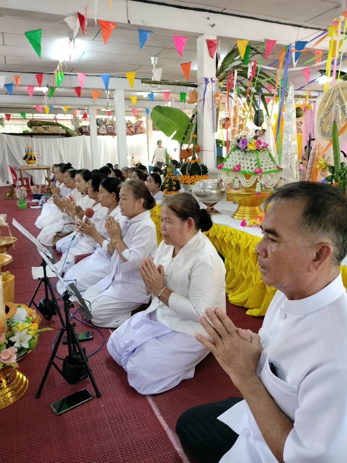 ภาพร่วมพิธีกรรมวัดสมณาพร