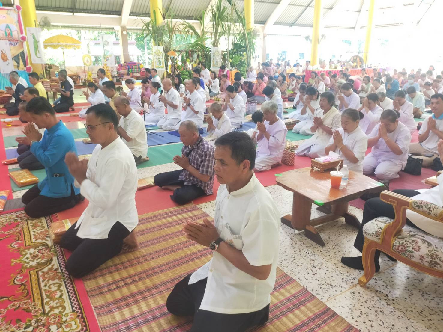 ภาพร่วมพิธีกรรมวัดมงคลสามัคคีธรรม