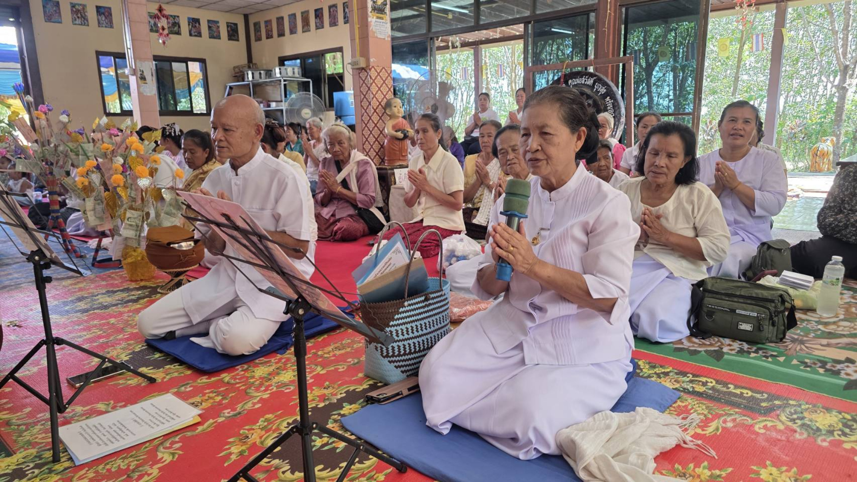 ภาพกล่าวคำถวายกฐินวัดธรรมสโมสร