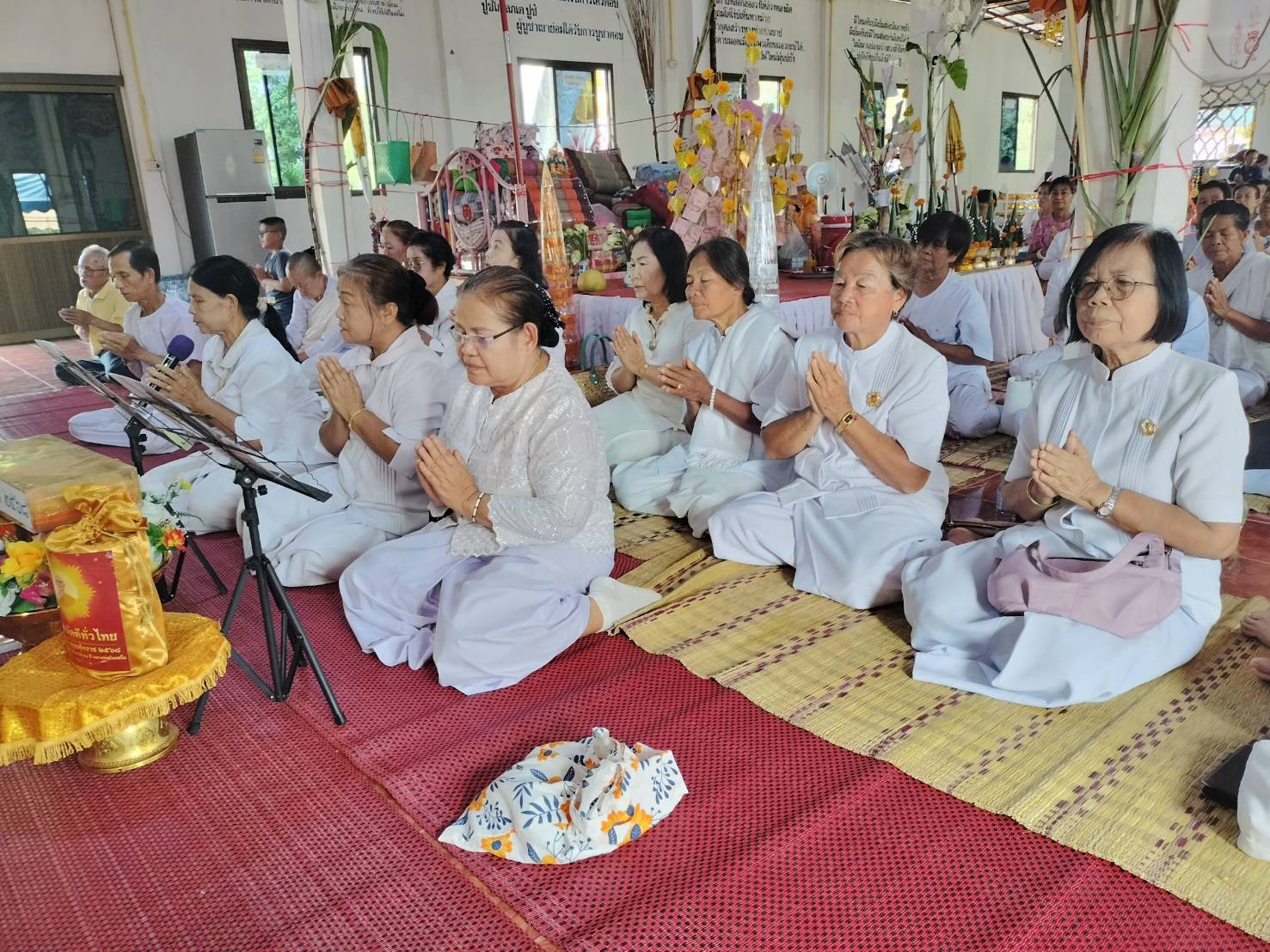 ภาพร่วมพิธีกรรมวัดสงฆ์การาม