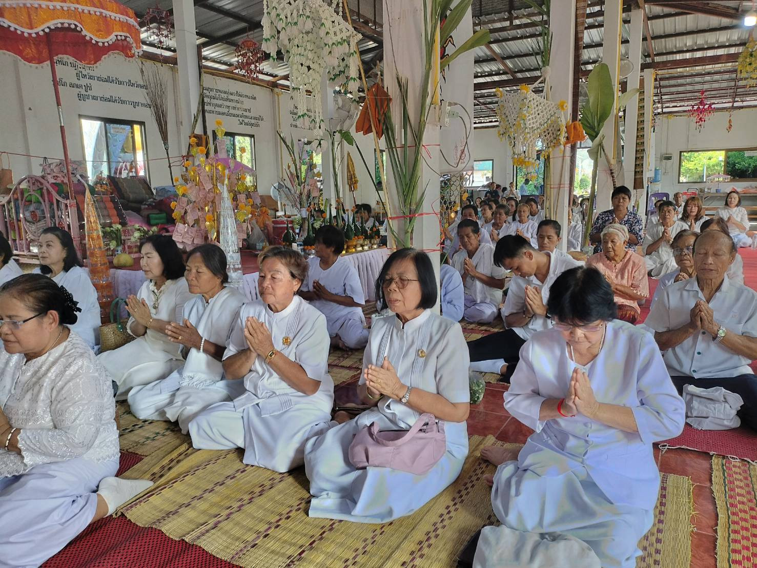 ภาพร่วมพิธีกรรมวัดสงฆ์การาม