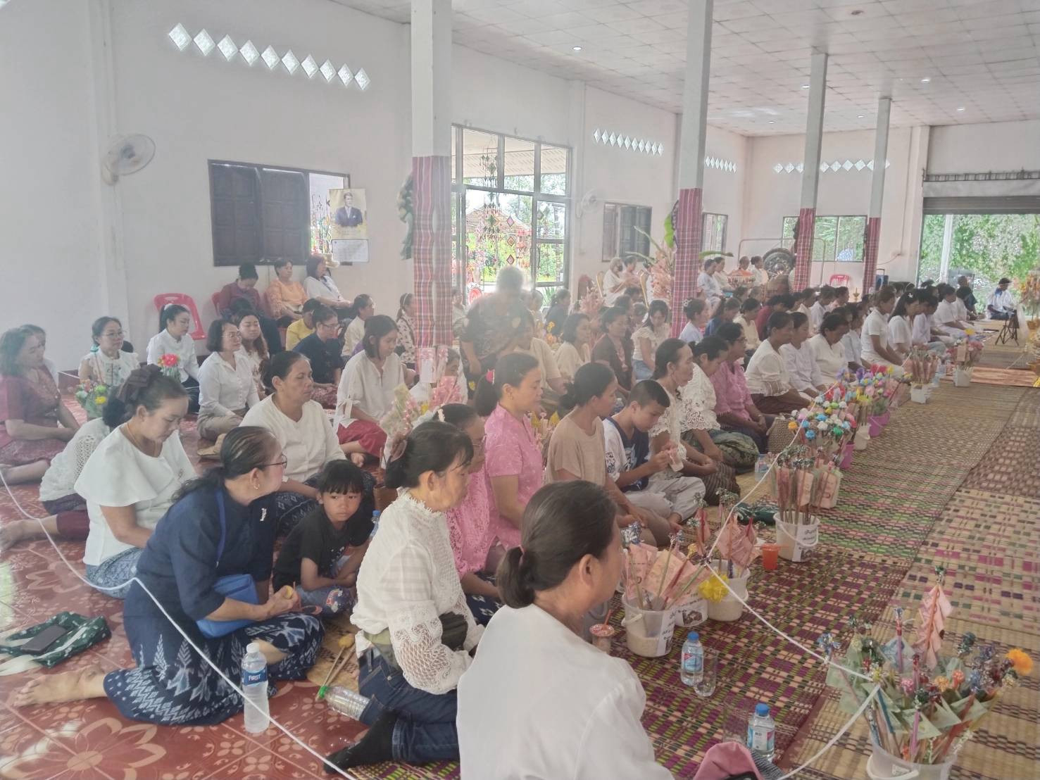 ภาพร่วมพิธีกรรมวัดธรรมิกาวาส