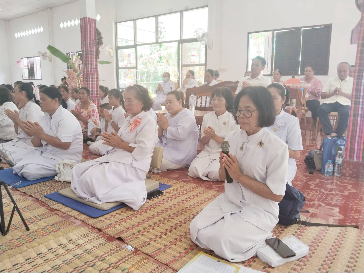 ภาพร่วมพิธีกรรมวัดธรรมิกาวาส