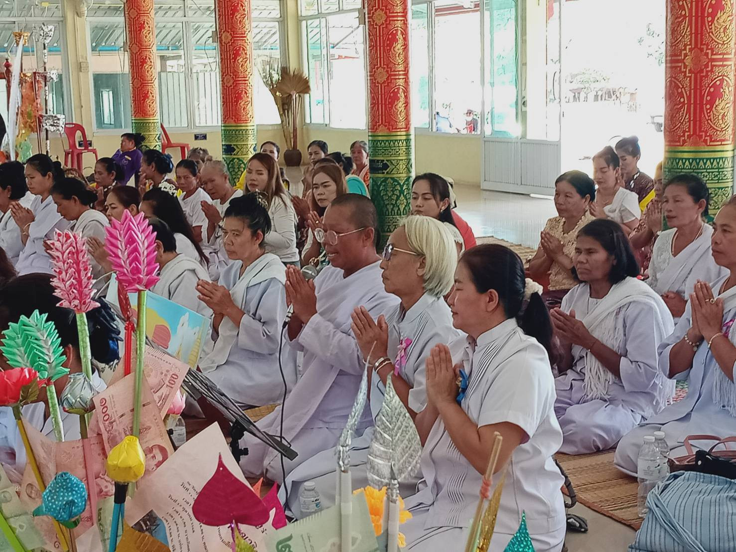 ภาพกล่าวคำถวายกฐินวัดทุ่งสว่าง