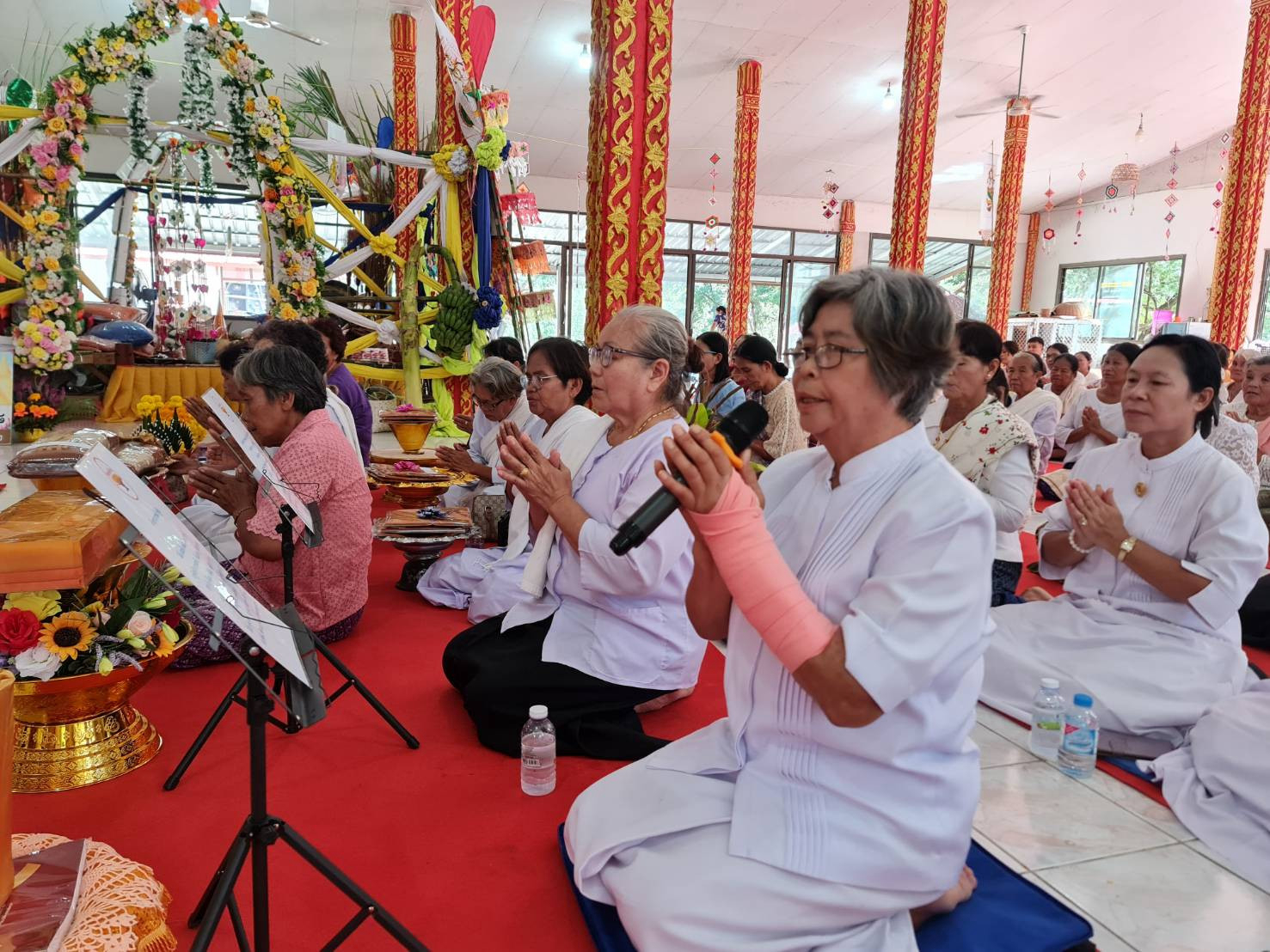 ภาพกล่าวคำถวายกฐินวัดราษฎร์บำรุง