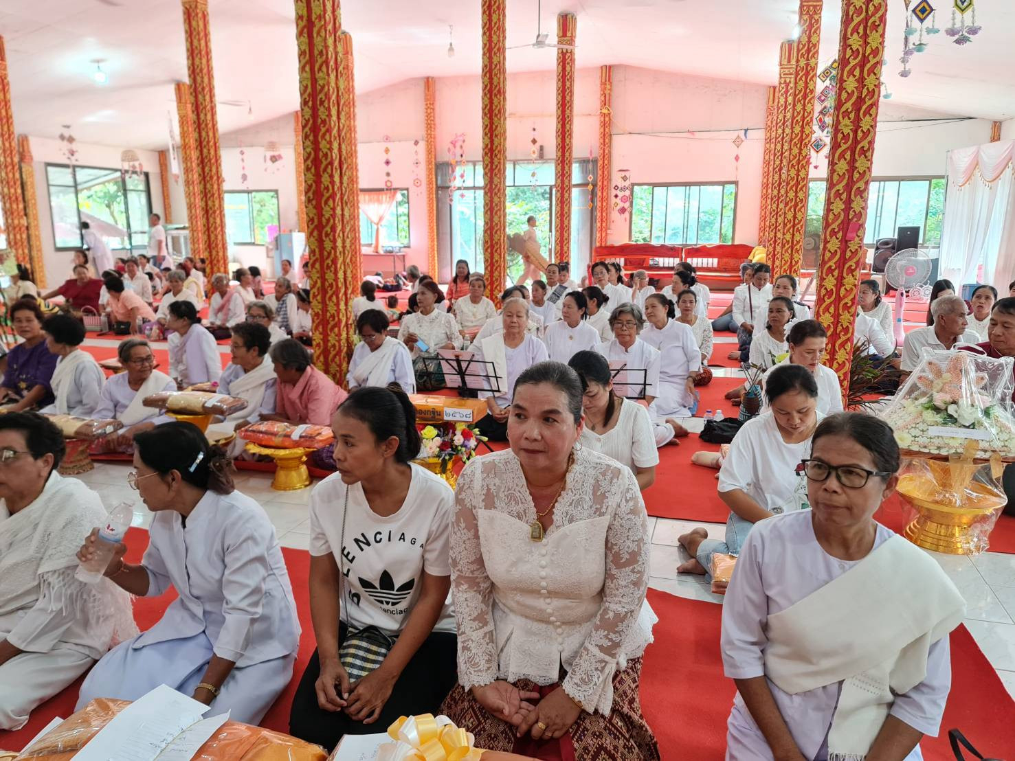 ภาพร่วมพิธีกรรมวัดราษฎร์บำรุง