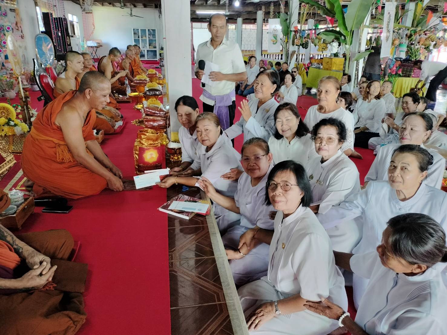 ภาพร่วมพิธีกรรมวัดสุวรรณาวาส