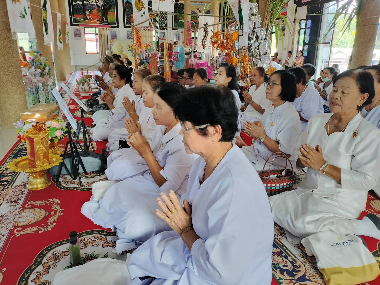ภาพร่วมพิธีกรรมวัดสามัคคีธรรม