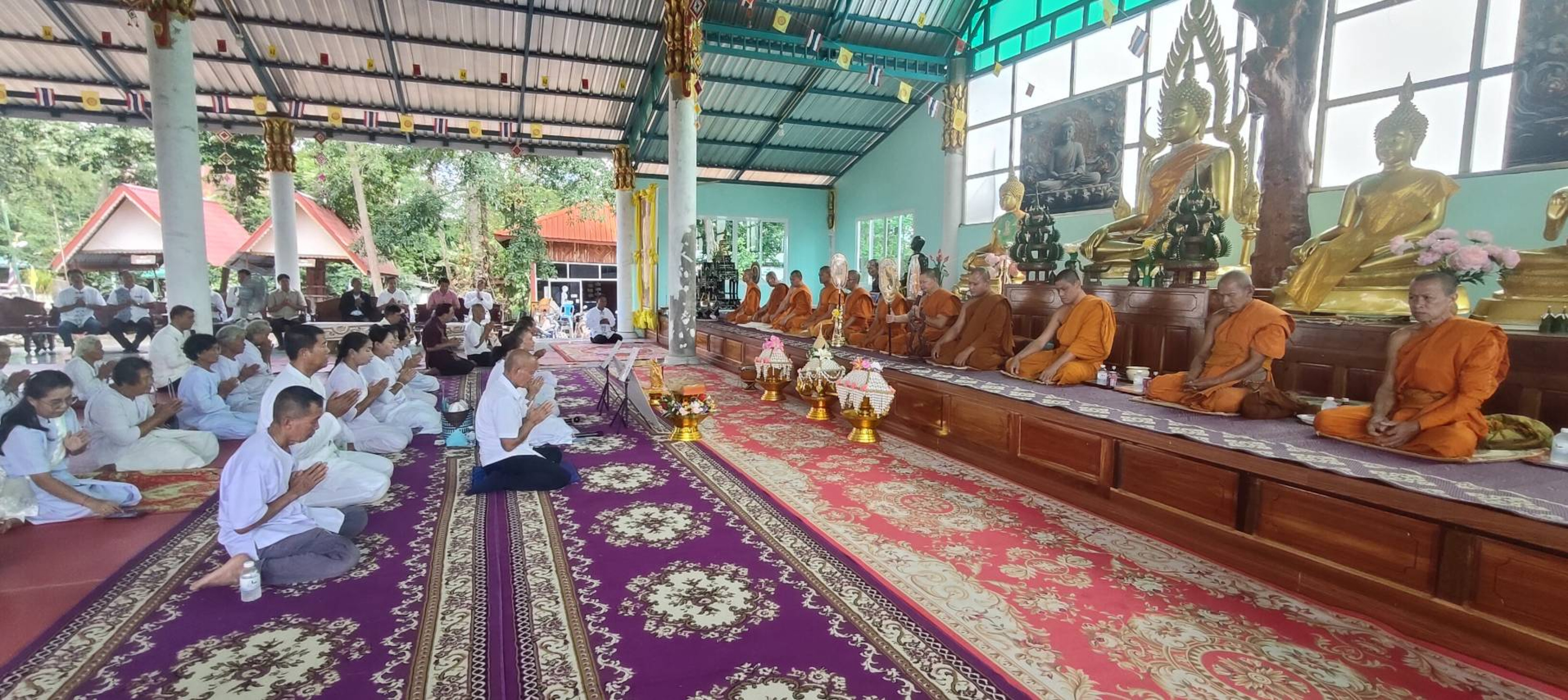 ภาพร่วมพิธีกรรมวัดโพธิ์ชัยศรี