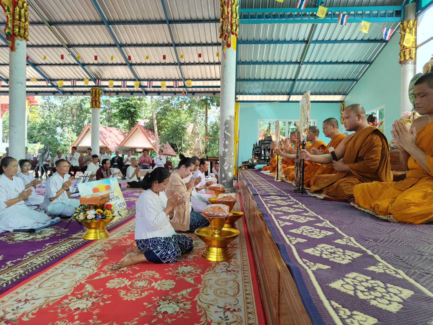 ภาพร่วมพิธีกรรมวัดโพธิ์ชัยศรี