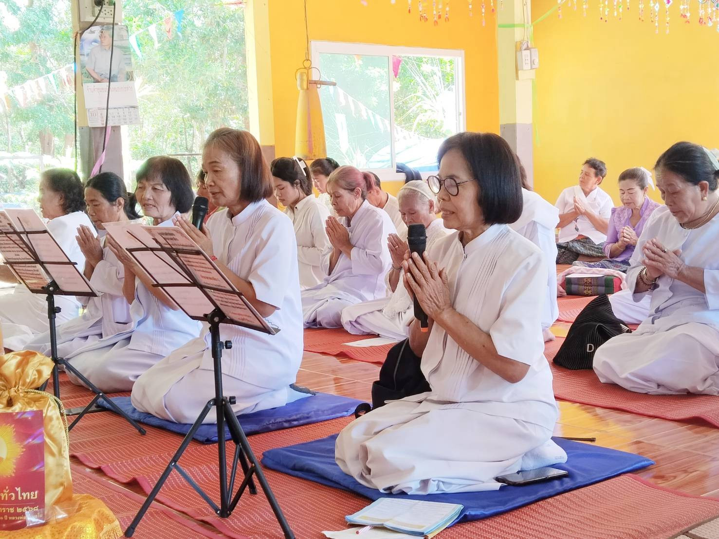 ภาพกล่าวคำถวายกฐินวัดศิริวราราม