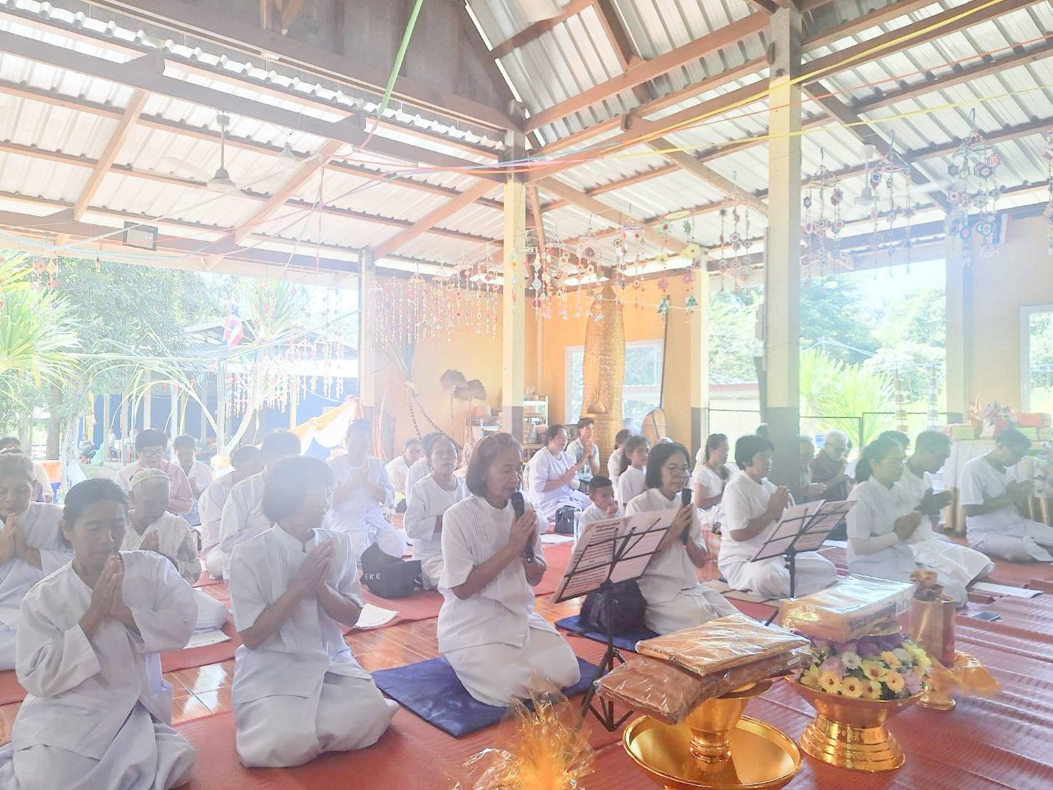 ภาพร่วมพิธีกรรมวัดศิริวราราม