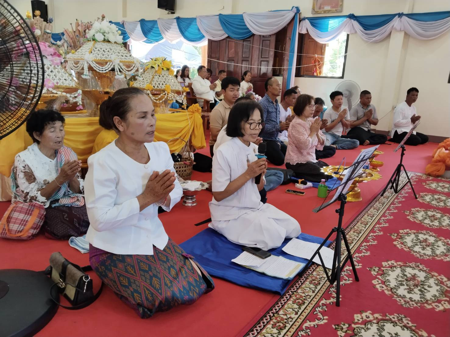 ภาพกล่าวคำถวายกฐินวัดป่าศรีวิไลย์