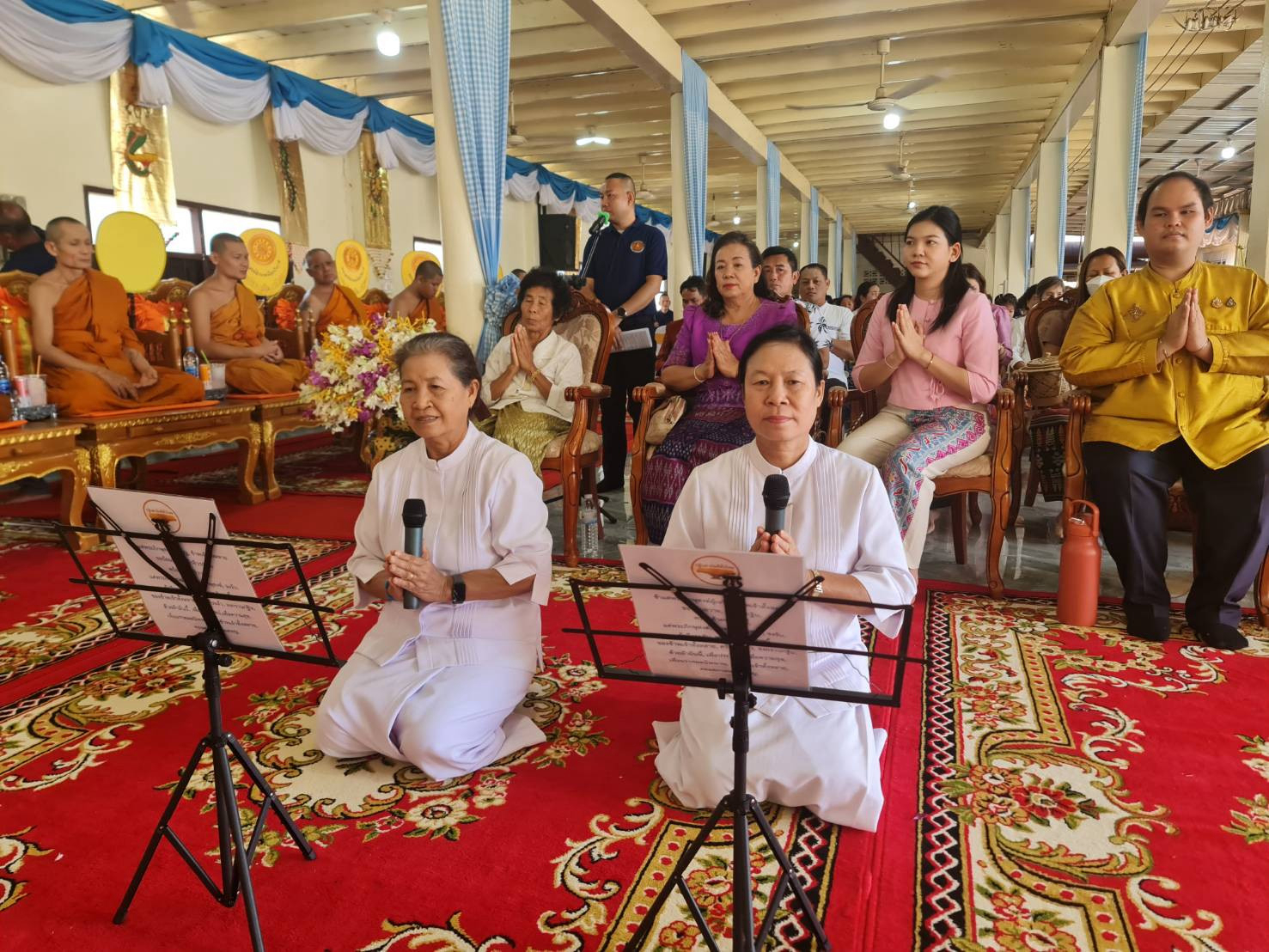 ภาพกล่าวคำถวายกฐินวัดศรีโสภณธรรมทาน