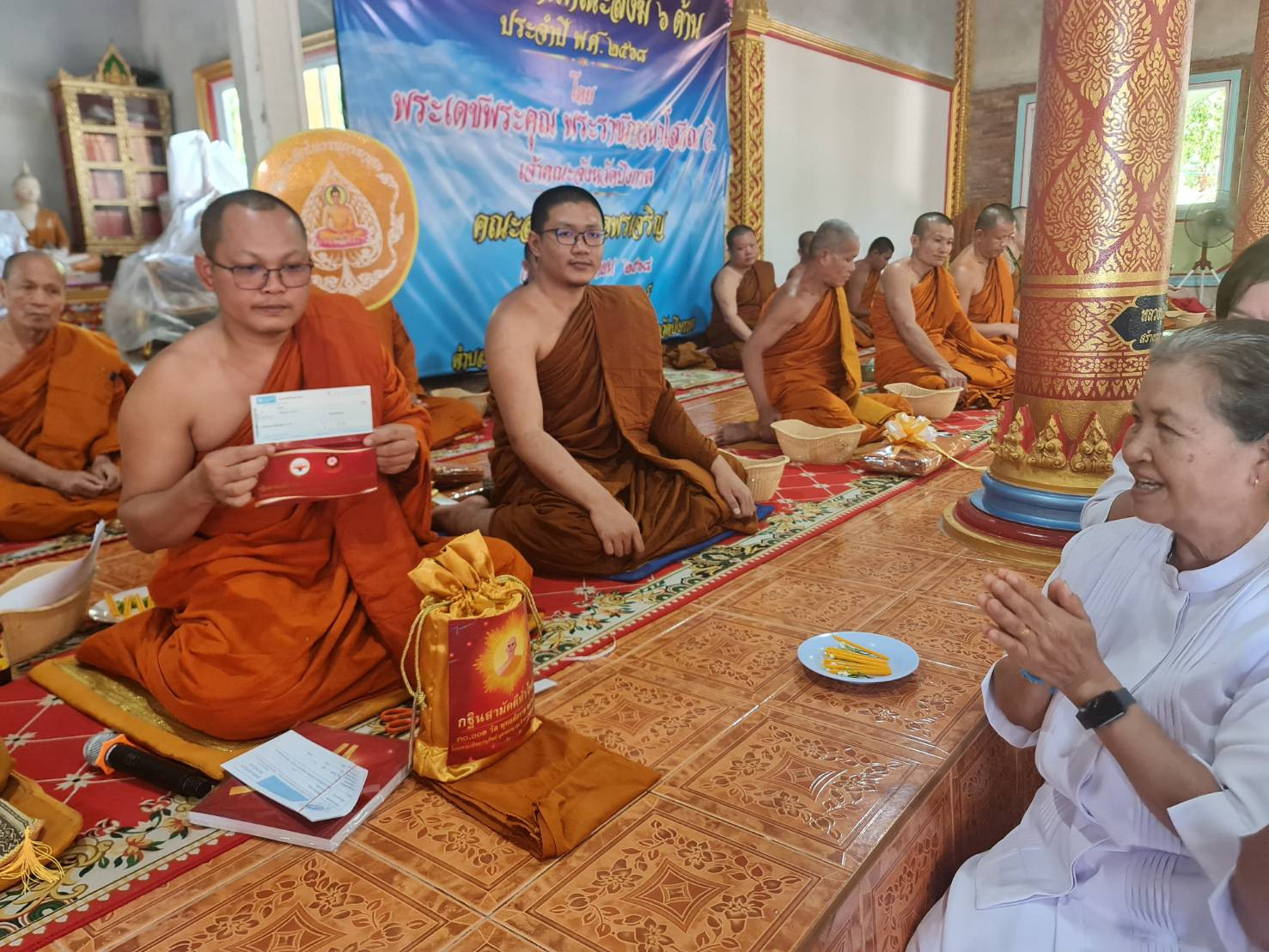 ภาพร่วมพิธีกรรมวัดศรีธรรมารมณ์