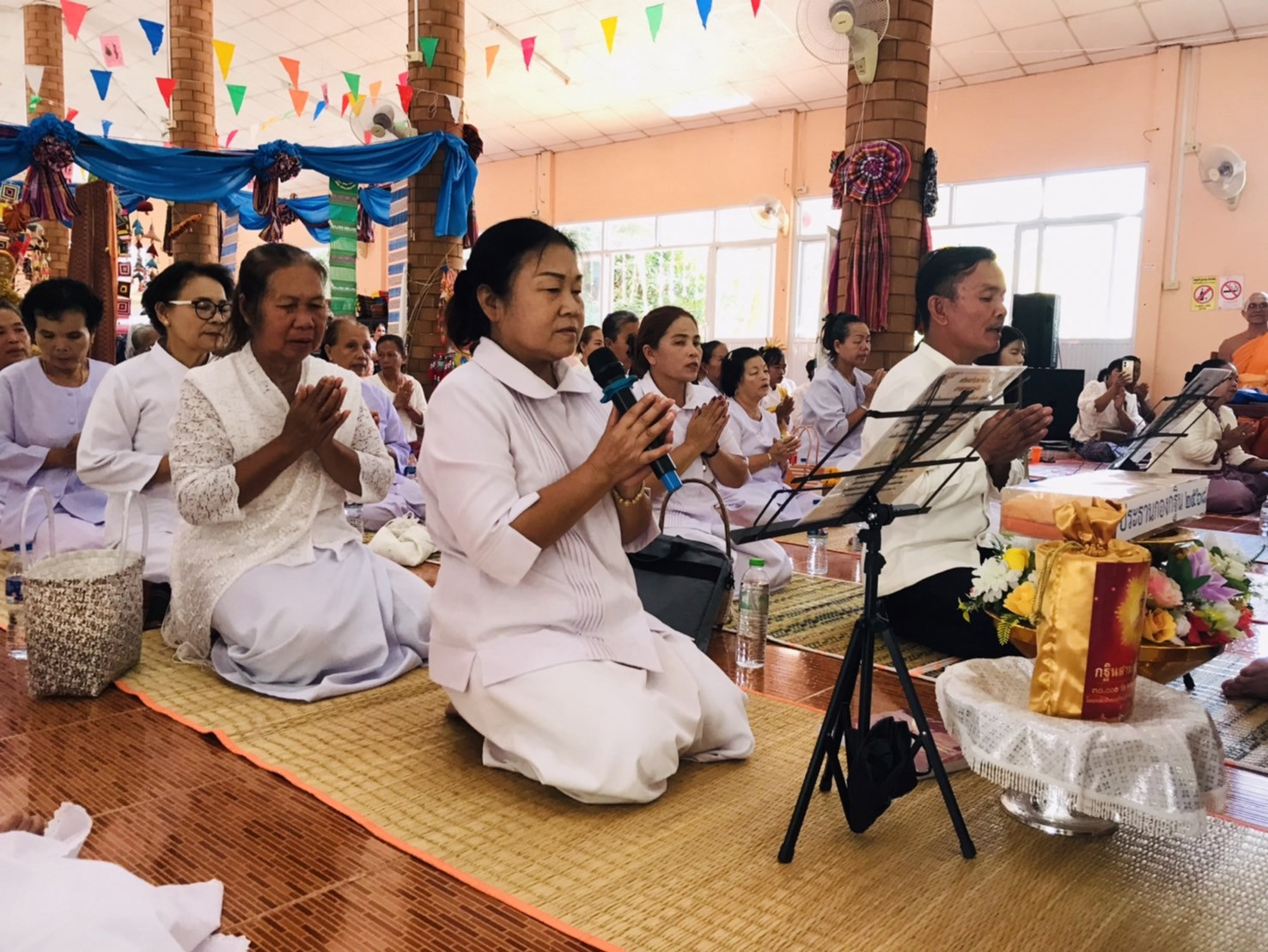 ภาพกล่าวคำถวายกฐินวัดสามัคคีประชาสงเคราะห์