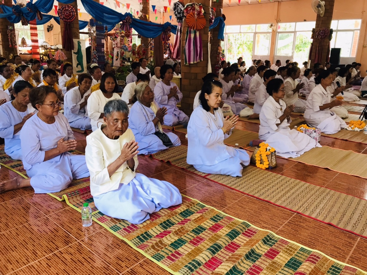 ภาพร่วมพิธีกรรมวัดสามัคคีประชาสงเคราะห์