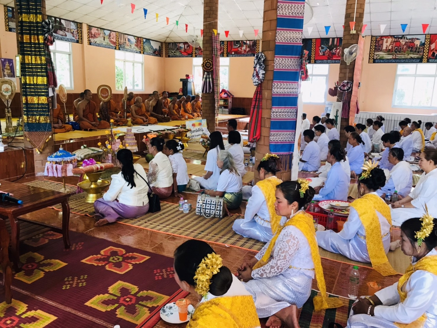 ภาพร่วมพิธีกรรมวัดสามัคคีประชาสงเคราะห์