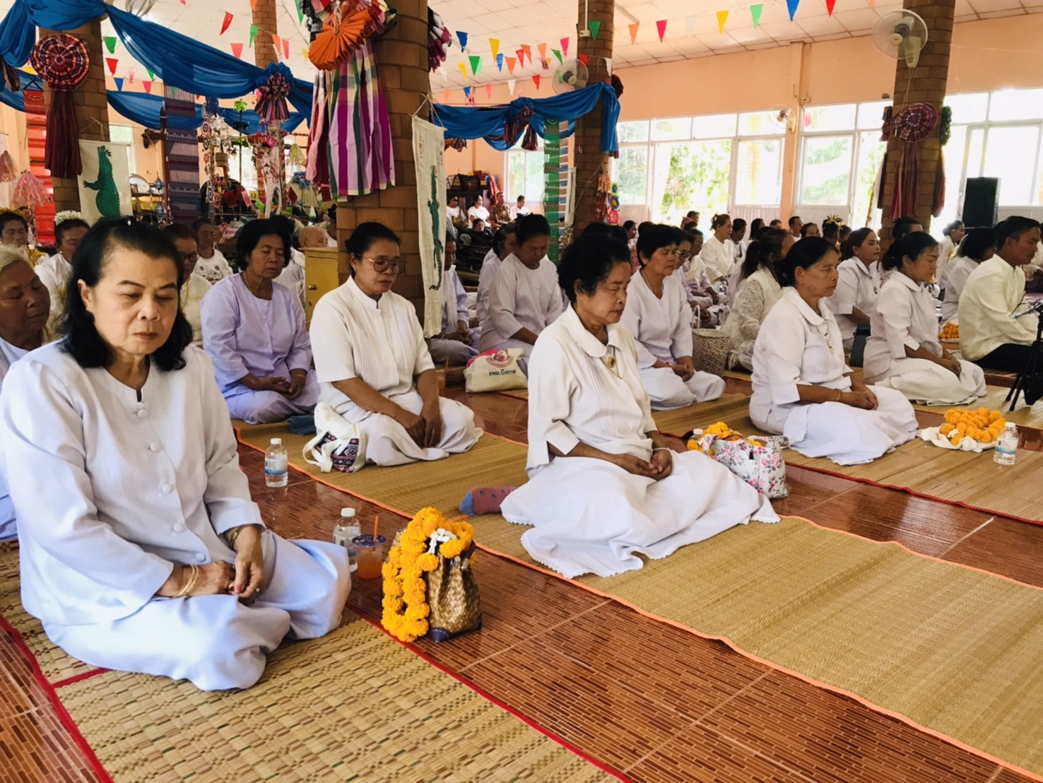 ภาพร่วมพิธีกรรมวัดสามัคคีประชาสงเคราะห์