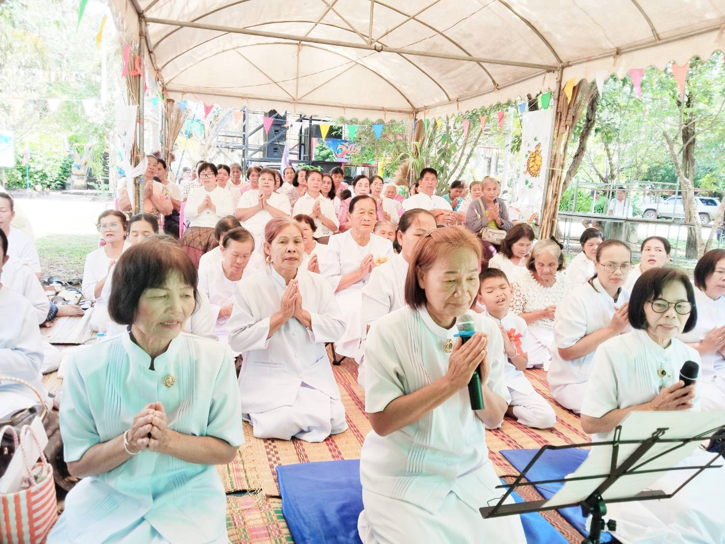 ภาพกล่าวคำถวายกฐินวัดโพธาราม