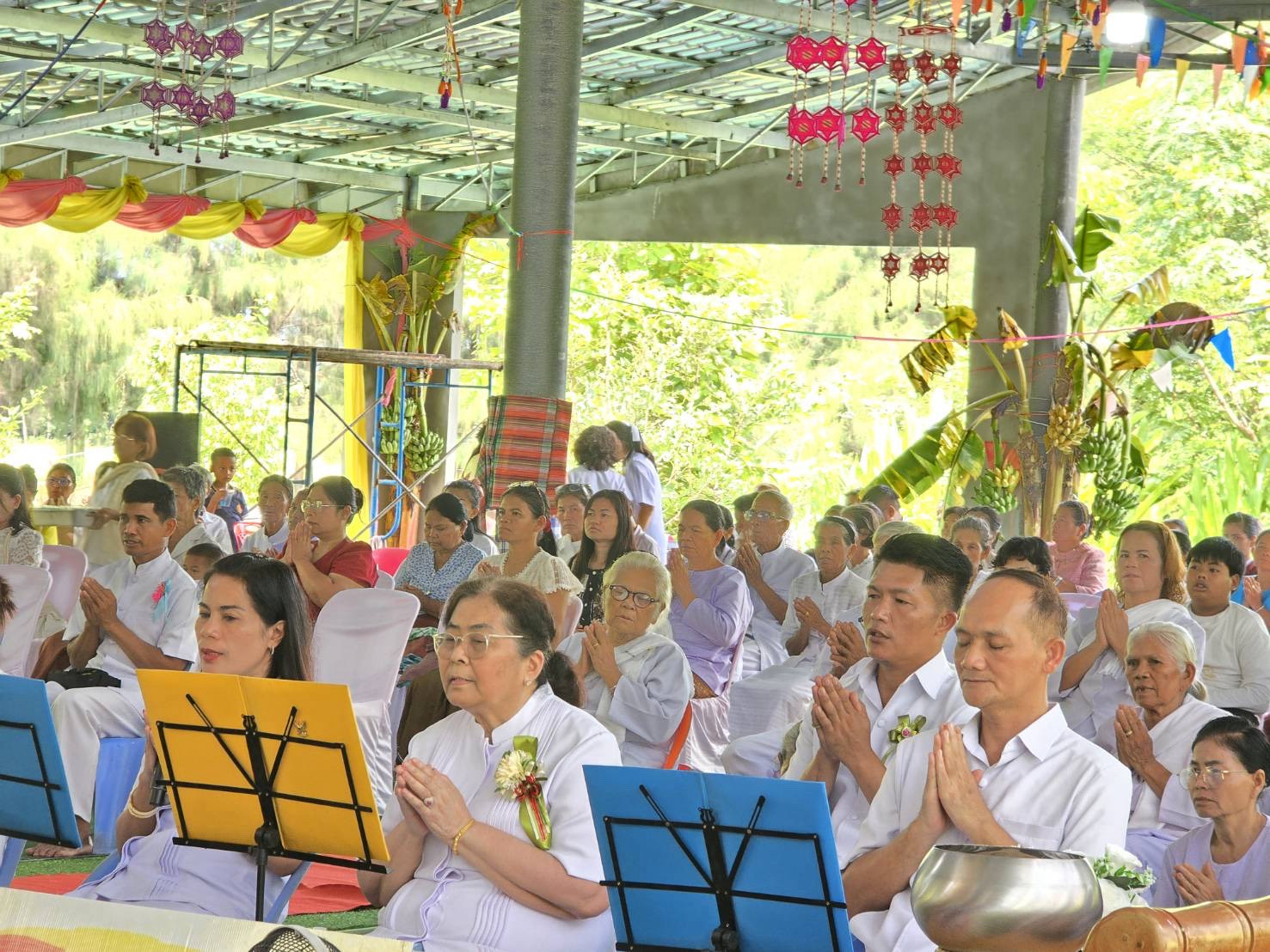 ภาพกล่าวคำถวายกฐินศูนย์ส่งเสริมศีลธรรมปิยมงคลธรรม (ปิยะวรรณ จินพละอุปถัมภ์)
