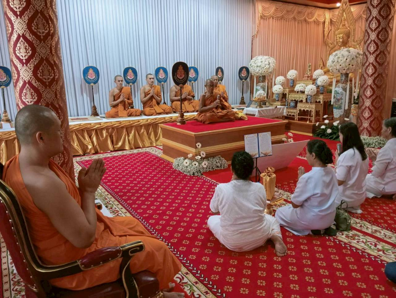 ภาพกล่าวคำถวายกฐินวัดกลางโกสุม