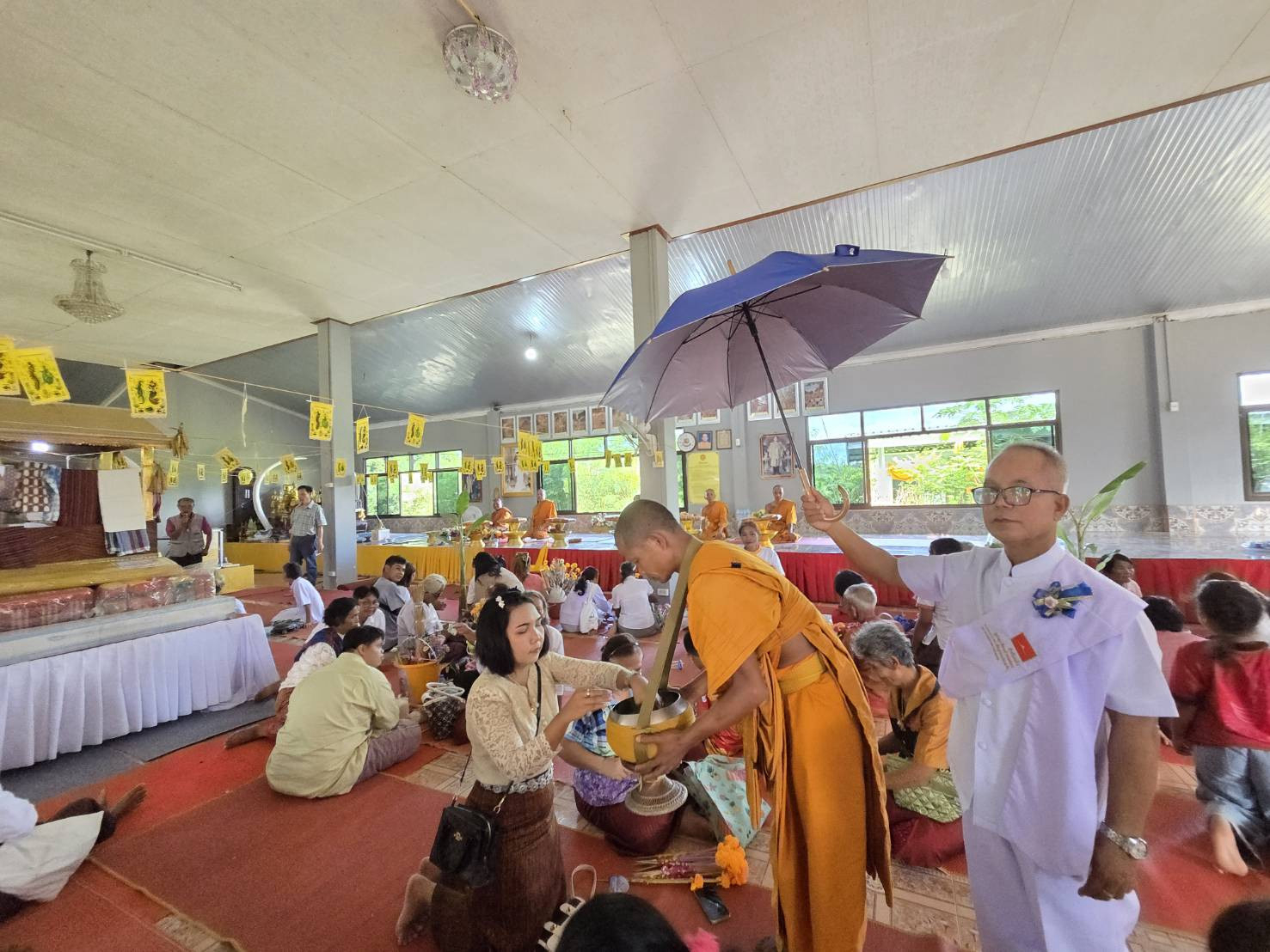 ภาพร่วมพิธีกรรมวัดบ้านหนองกับ