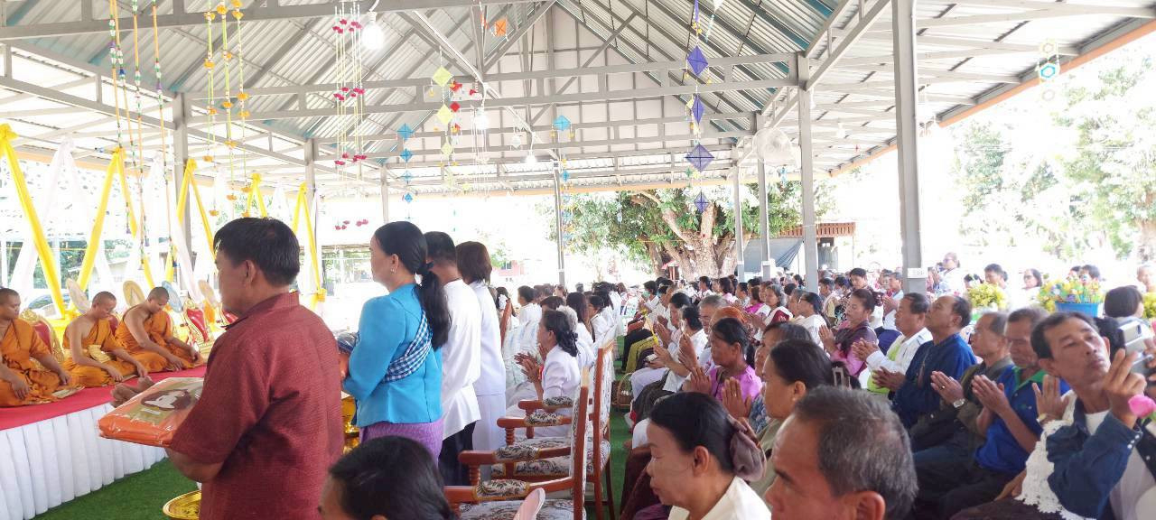 ภาพร่วมพิธีกรรมวัดหนองจิก