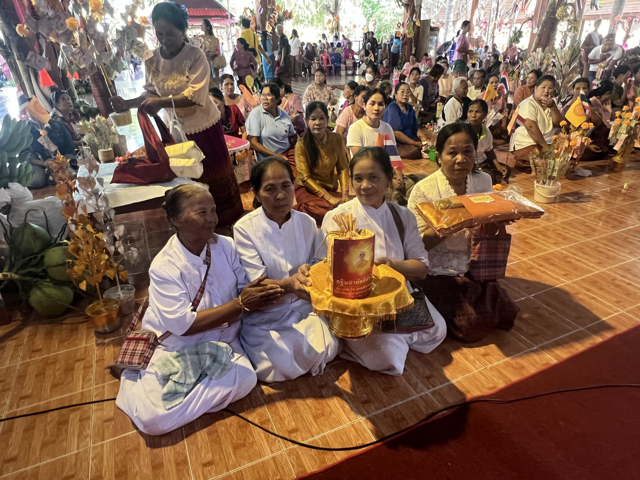 ภาพกล่าวคำถวายกฐินวัดศรีสุวรรณราช